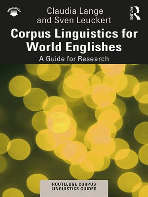 cover image of Corpus Linguistics for World Englishes